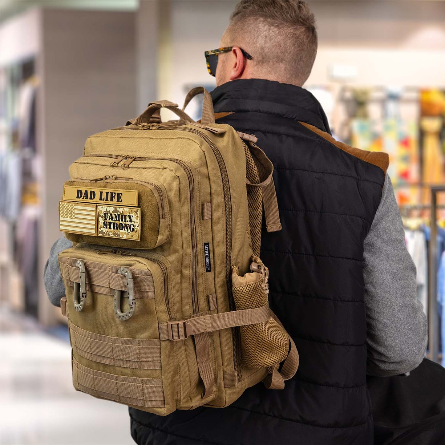 JUG.30L Dad Bag Backpack - Black