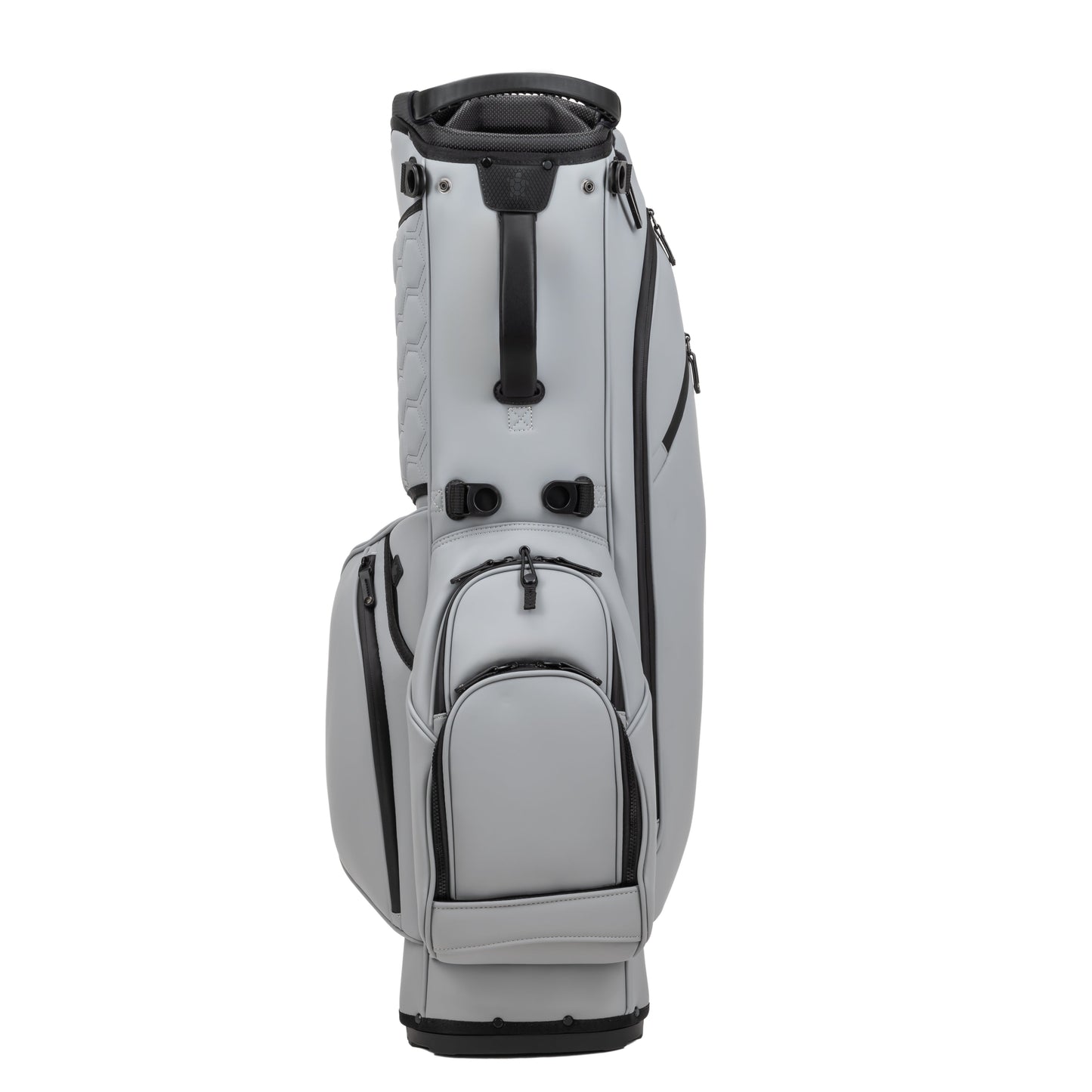 LUX 9.5" 14-Way Hybrid Stand Bag: Fossil (Gray)